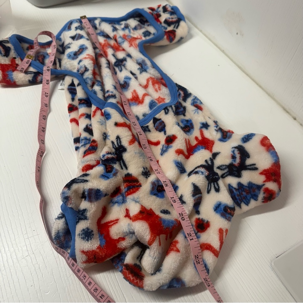 Frisco Scandinavian Woodland Dog Cat Cozy Plush Fleece PJ's - XL - Picture 6 of 7